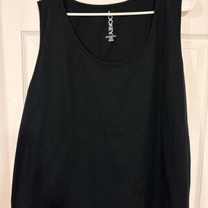 Jockey Women's Black Tank Top 3x 100% cotton